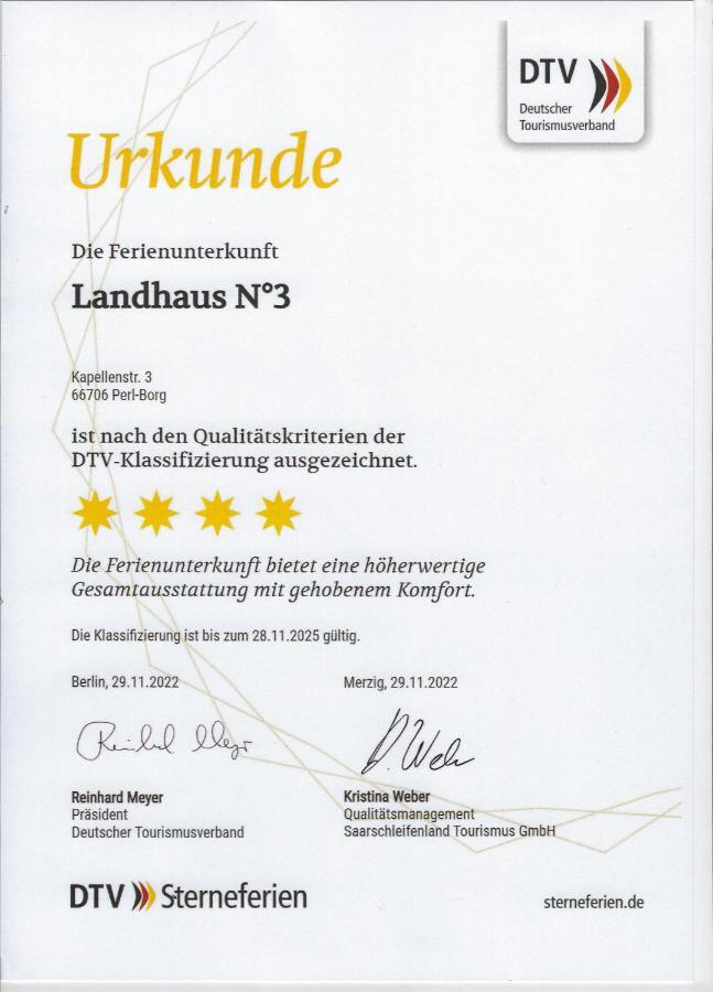 Landhaus N°3 Perl Dış mekan fotoğraf
